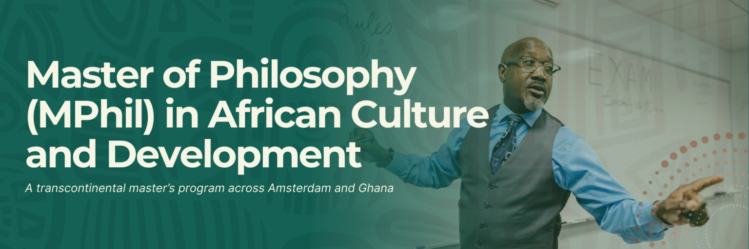 Masters of Philosophy in African Culture & Development